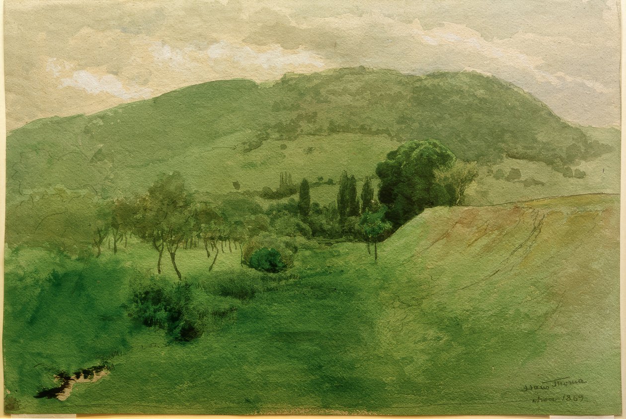Schwarzwaldlandschaft von Hans Thoma