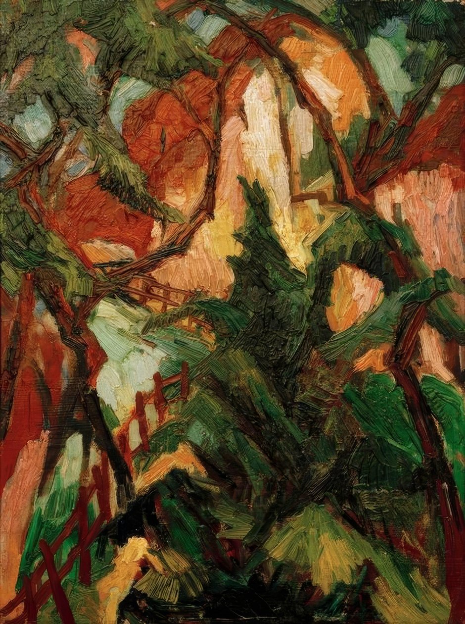 Rot-Grün von Hans Thuar
