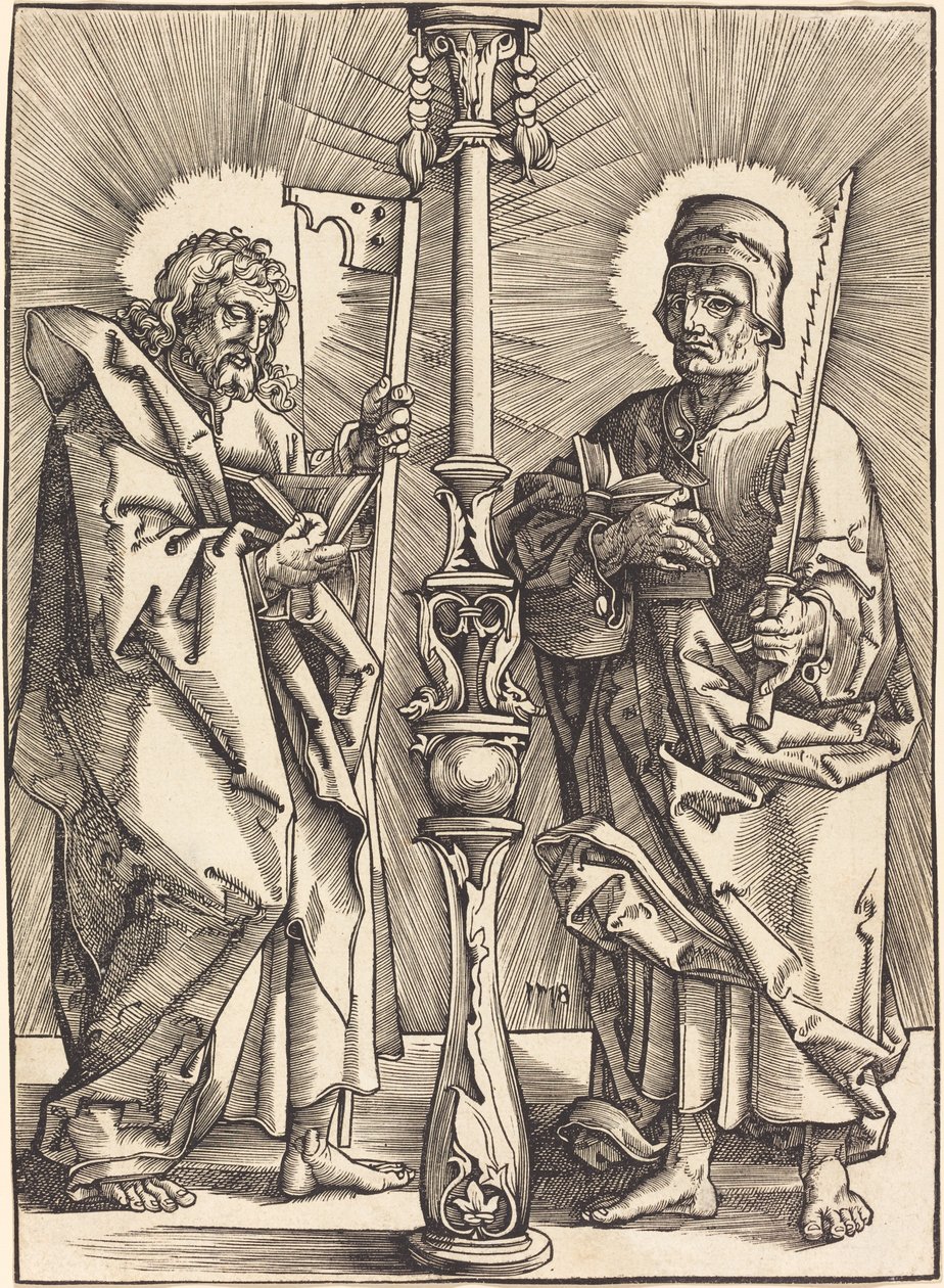 Sankt Jakobus der Jüngere und Sankt Simon von Hans Vischer