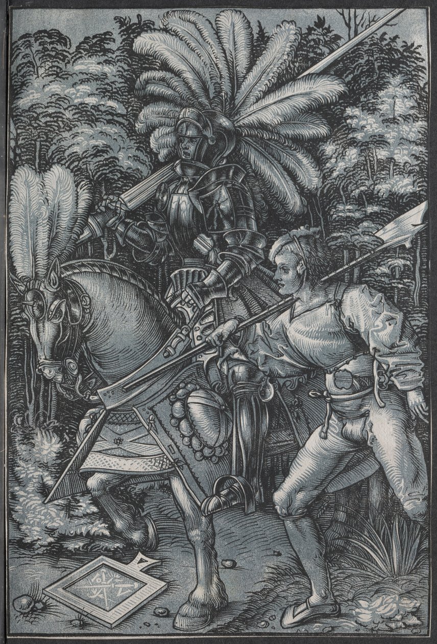 Der Ritter und Landsknecht, um 1512 von Hans Wechtlin