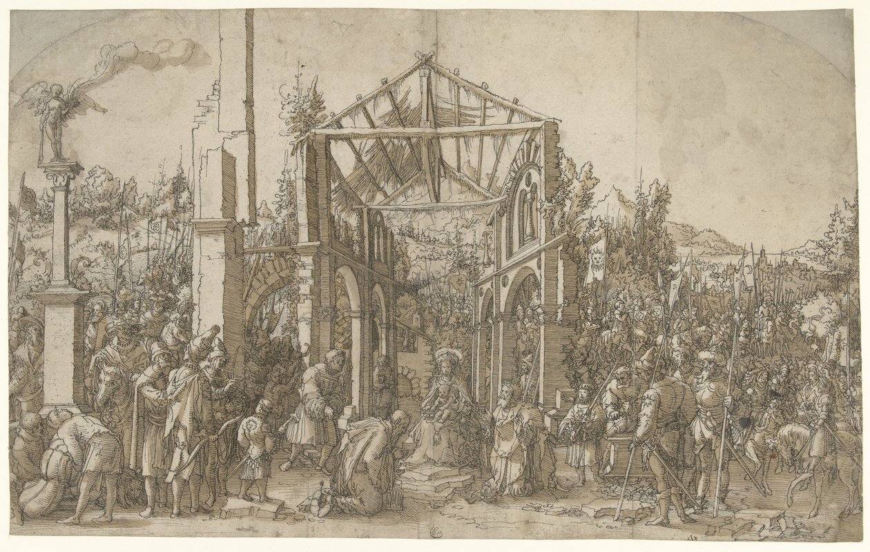 Die Anbetung der Könige von Hans Weiditz (II) (attributed to)