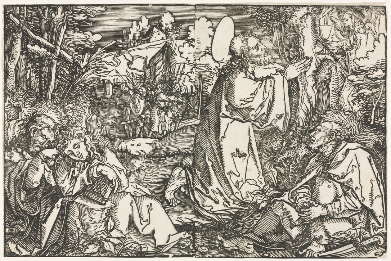Die Agonie im Garten von Hans Weiditz