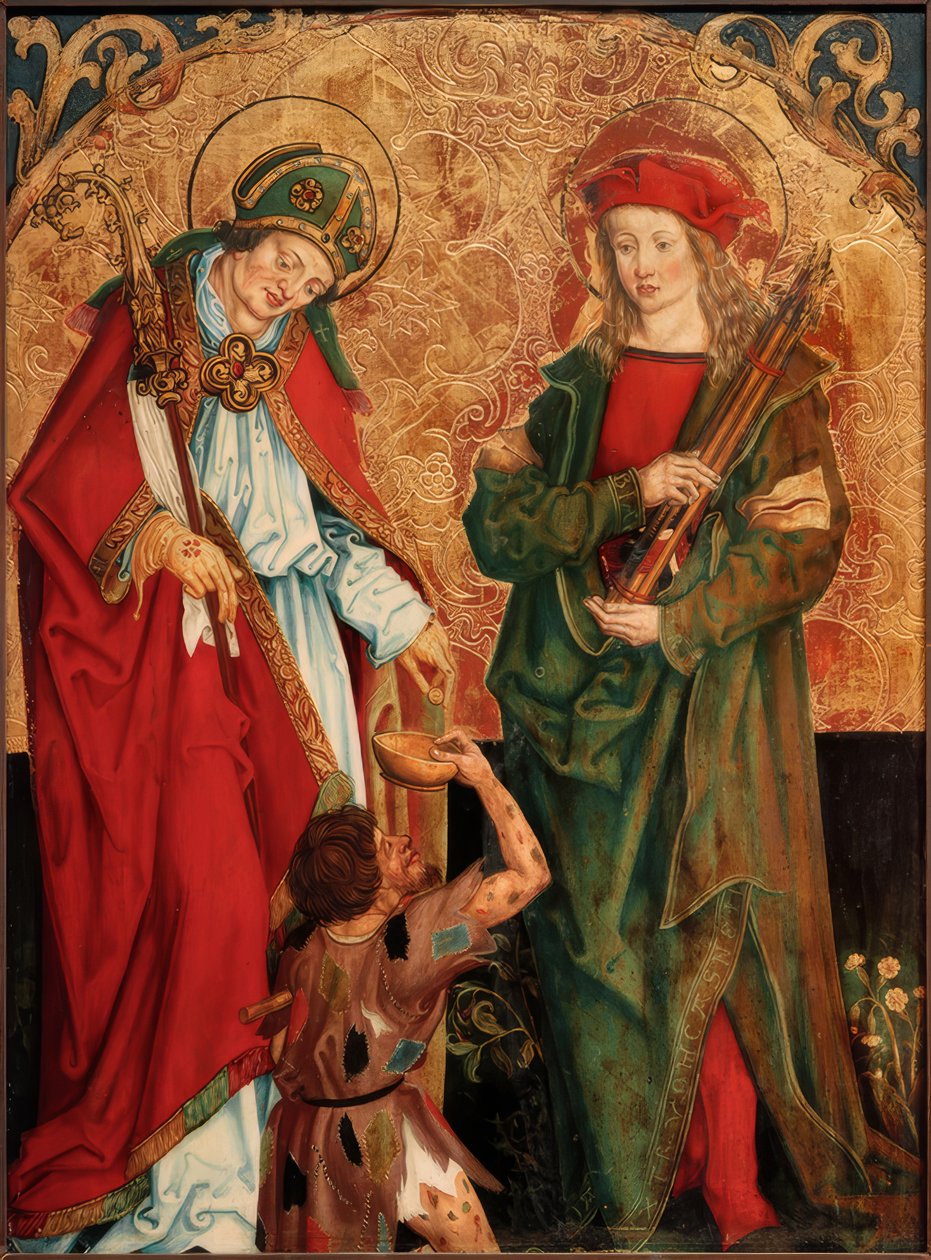 Die Heiligen Martin und Sebastian von Hans und Jakob Strüb