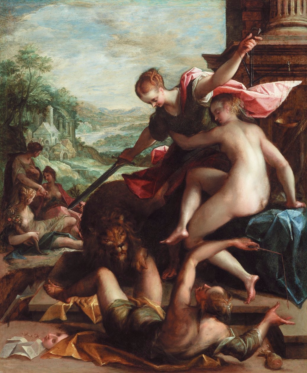 Der Triumph der Wahrheit von Hans von Aachen