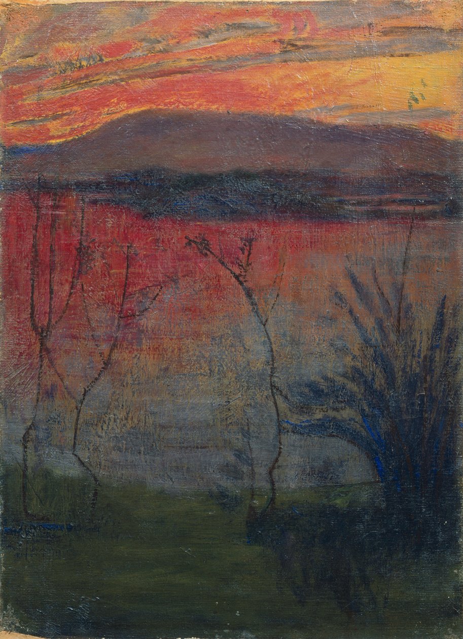 Nachtschein von Harald Oscar Sohlberg