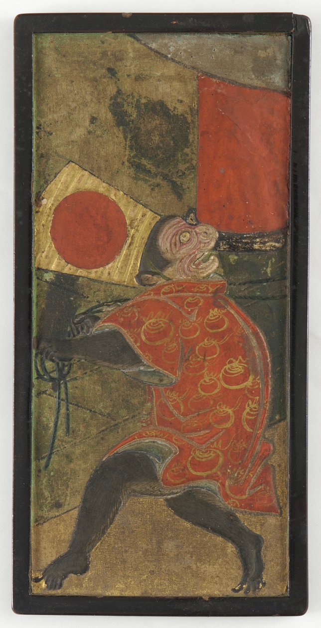 Tafel, Edo-Periode, spätes 17. - mittleres 18. Jahrhundert von Haritsu Ogawa