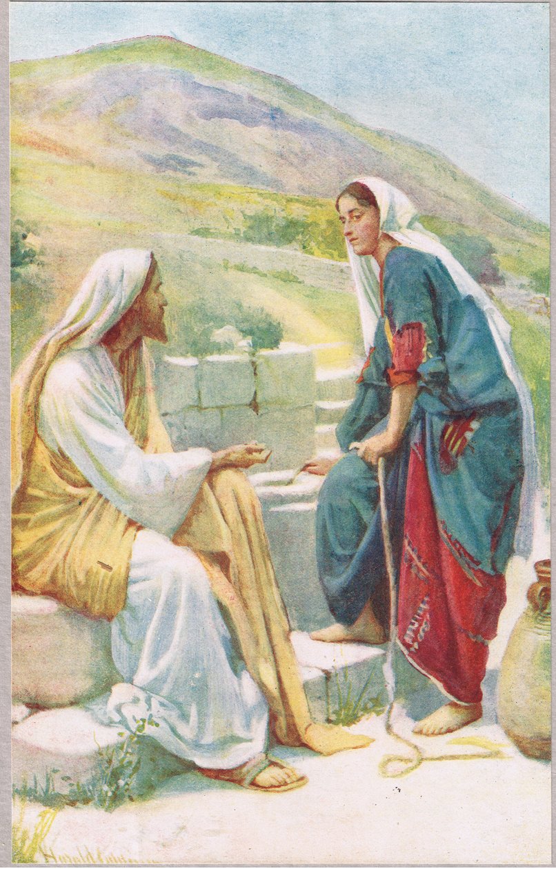 Der Brunnen von Sychar von Harold Copping