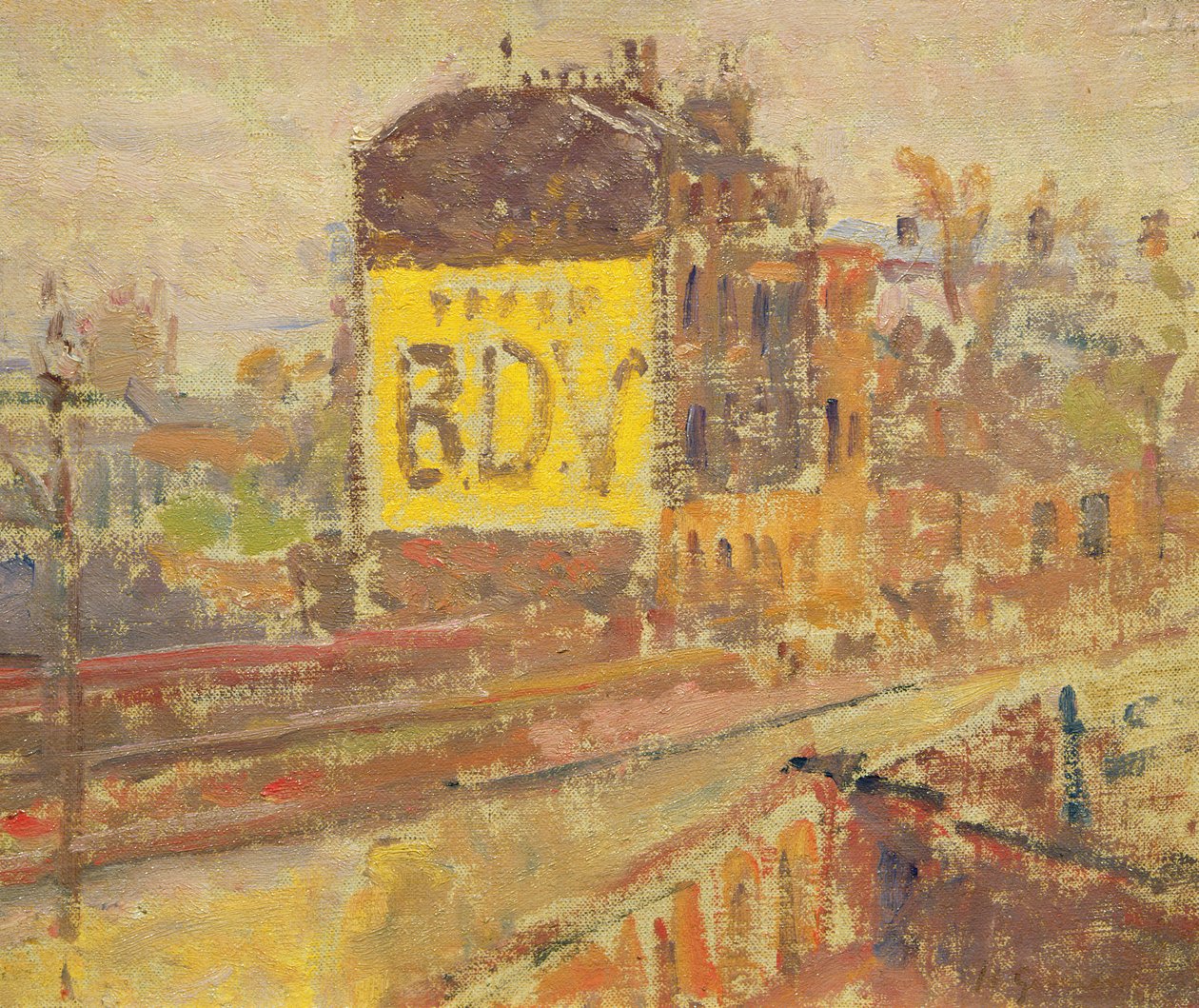 Hampstead Road, ca. 1910-11 von Harold Gilman