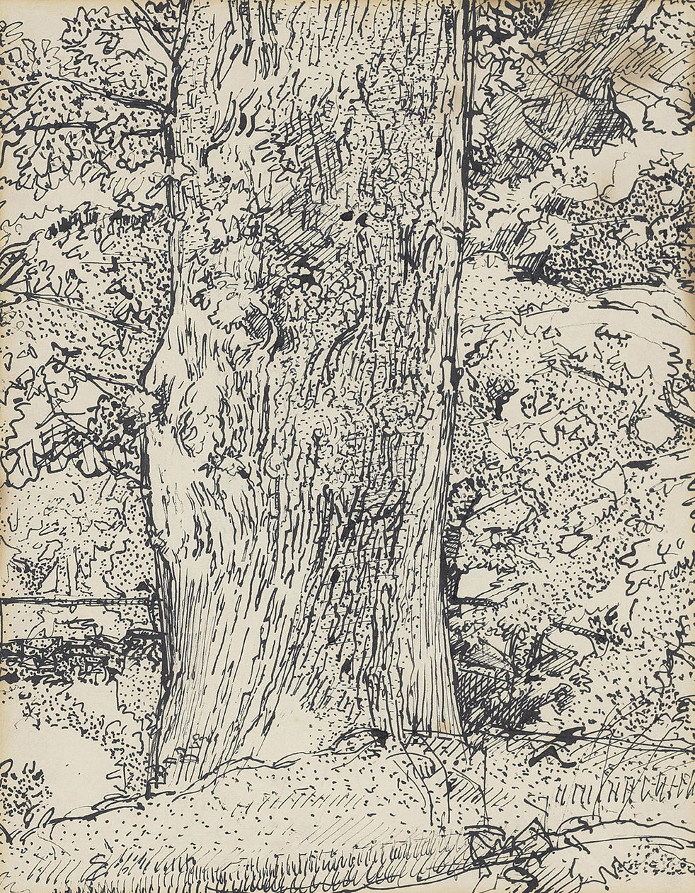 Baum, 1916 von Harold Gilman