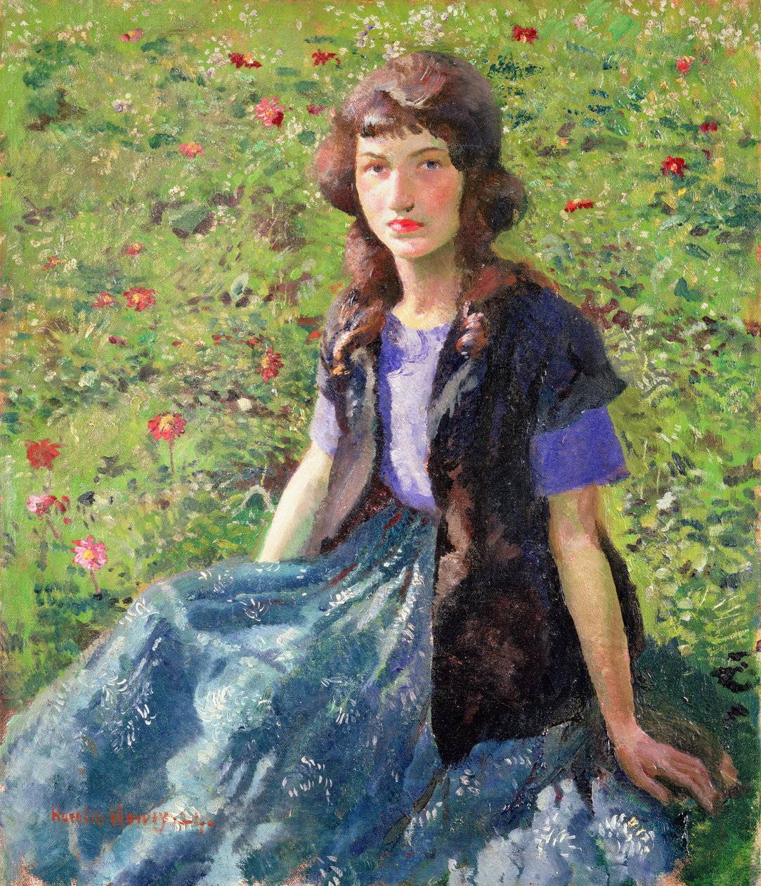 Ein Zigeunermädchen von Harold Harvey