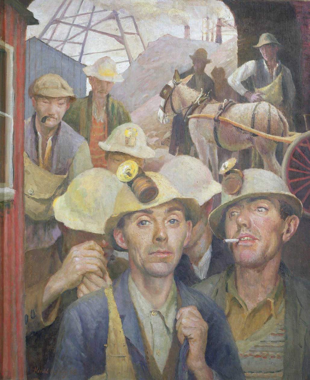 St. Just Zinnbergleute von Harold Harvey