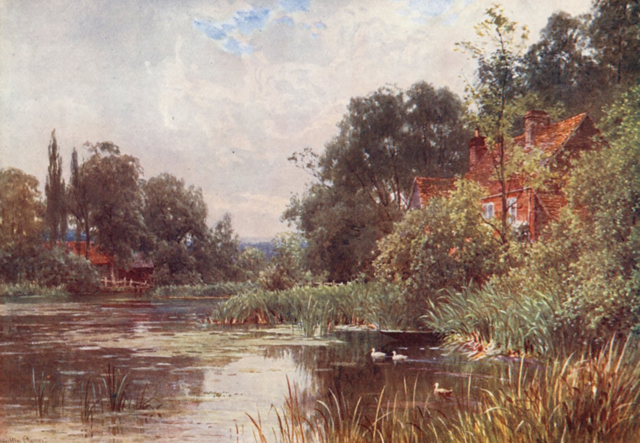 Flanchford Mühle von Harold Sutton Palmer