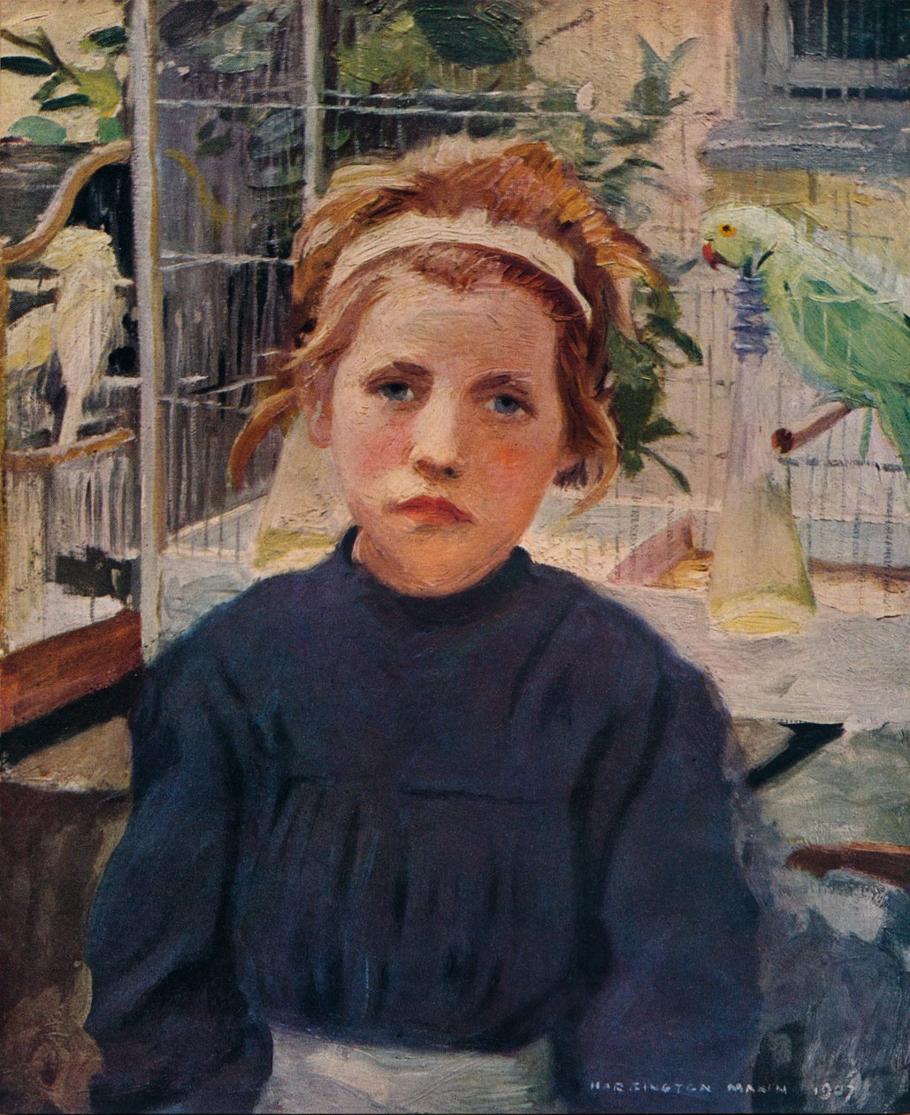 Vogelkäfige, 1907, 1935 von Harrington Mann