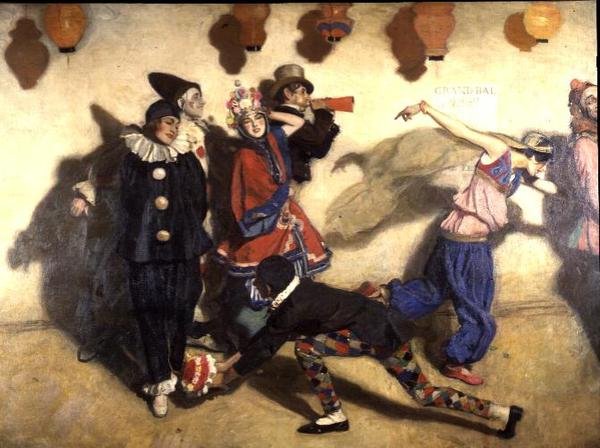 Mardi Gras von Harrington Mann