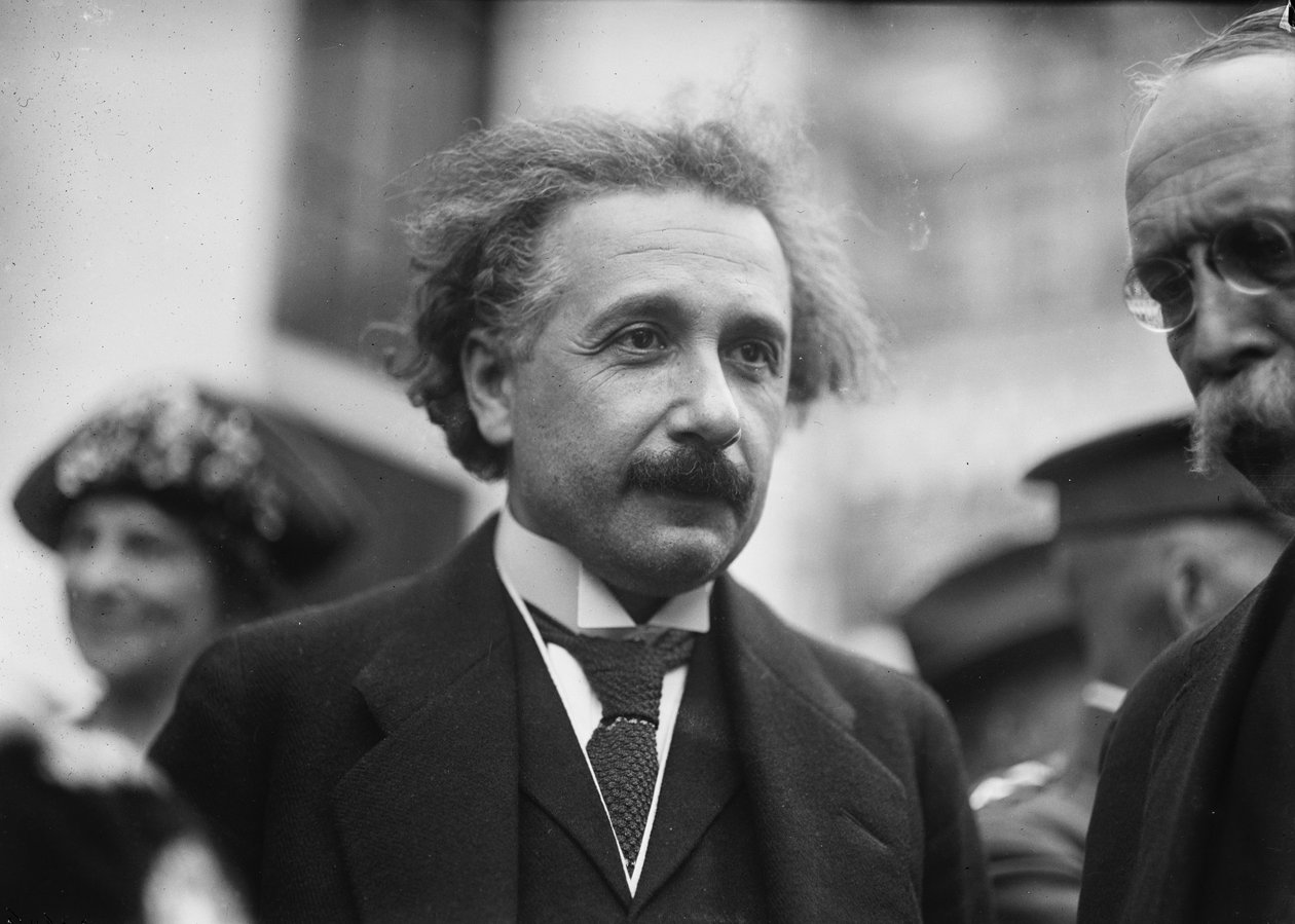 Porträt von Albert Einstein von Harris & Ewing