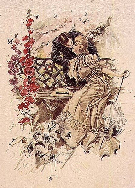Honig sammeln von Harrison Fisher