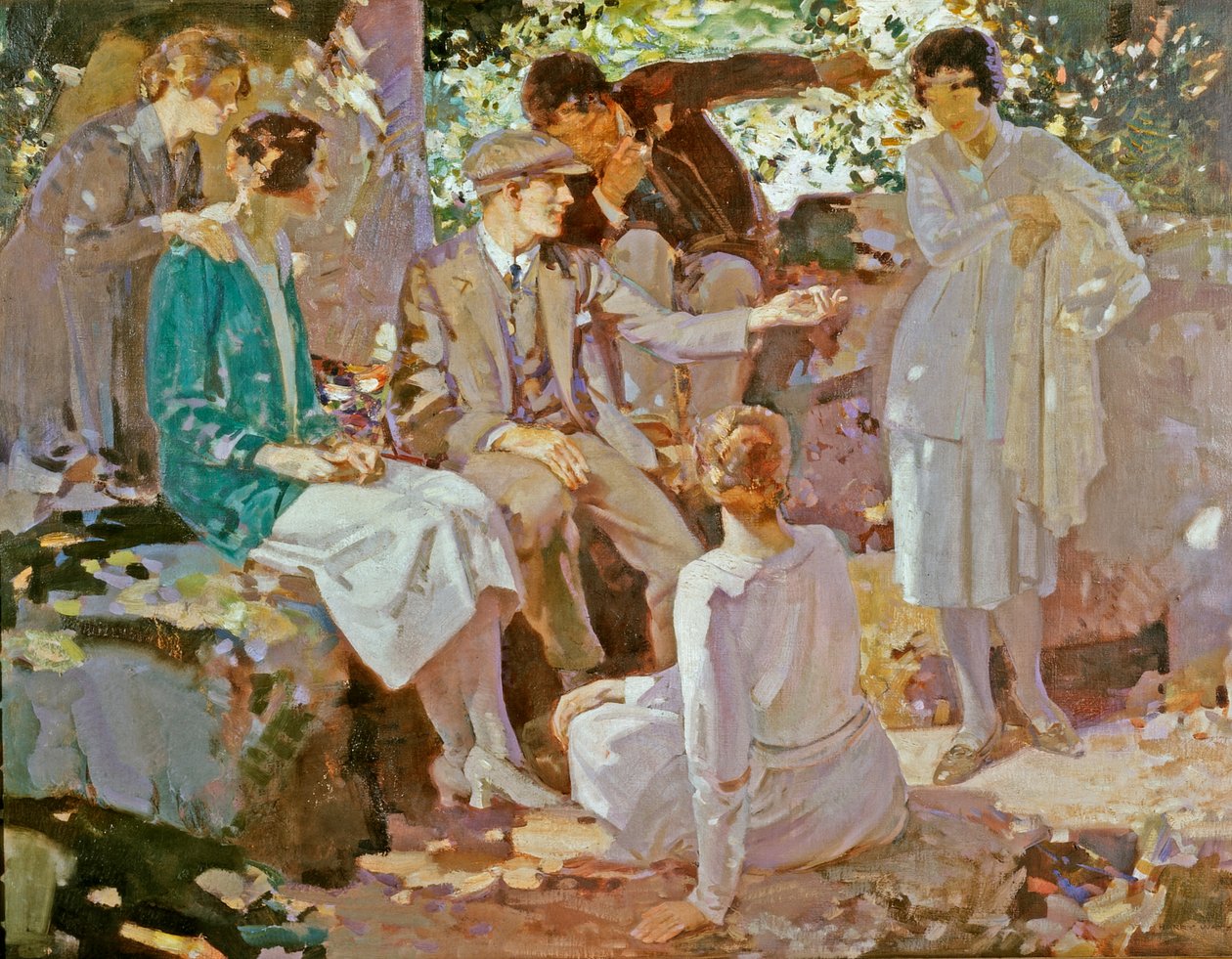 Eine Geschichte am Wegesrand, ca. 1922 von Harry Watson