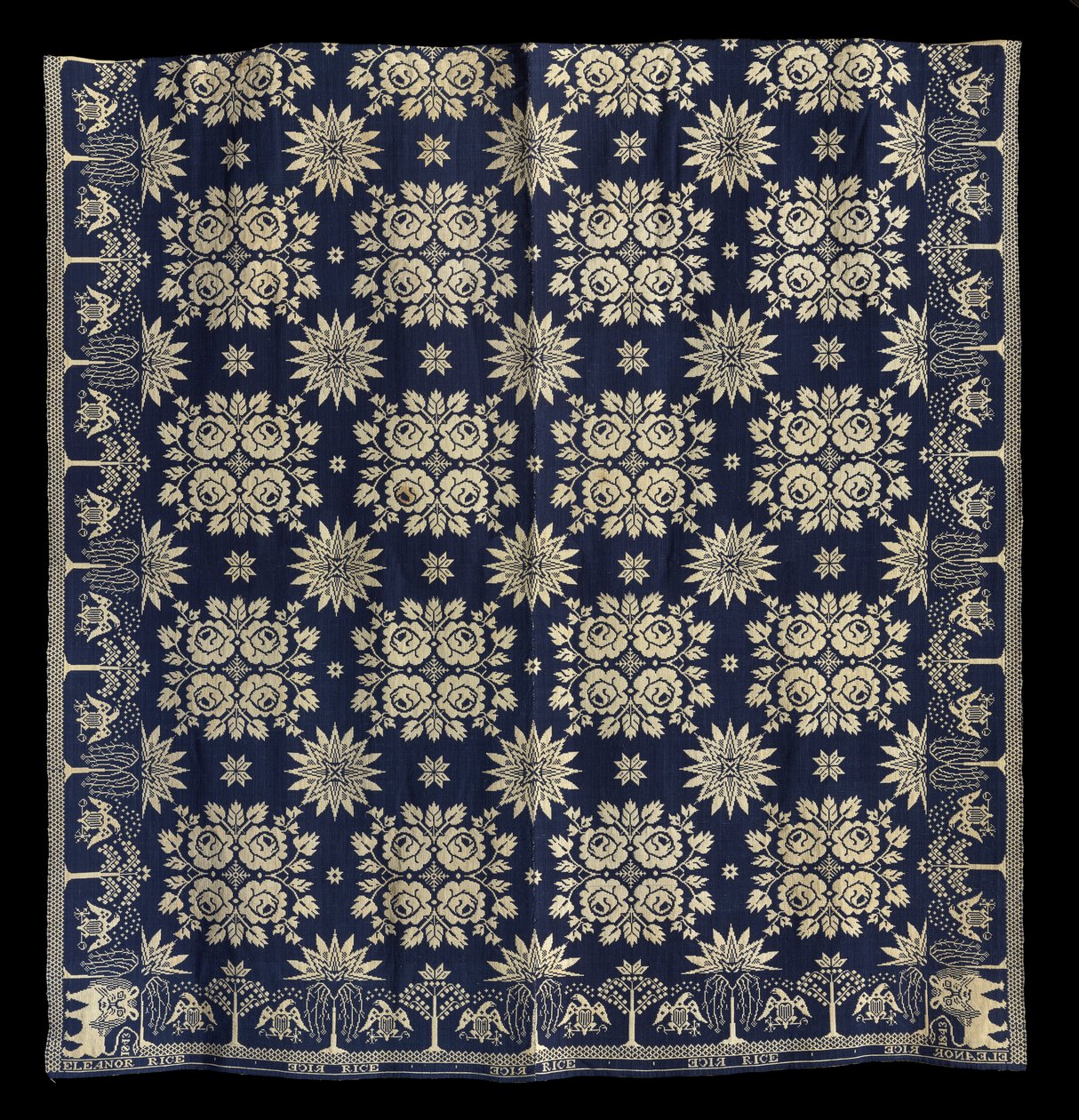 Doppelgewebte Decke von Harry (attr.to) Tyler