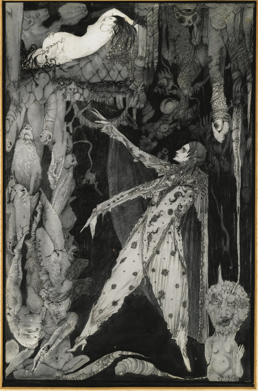 Illustration zu Goethes Faust von Harry Clarke