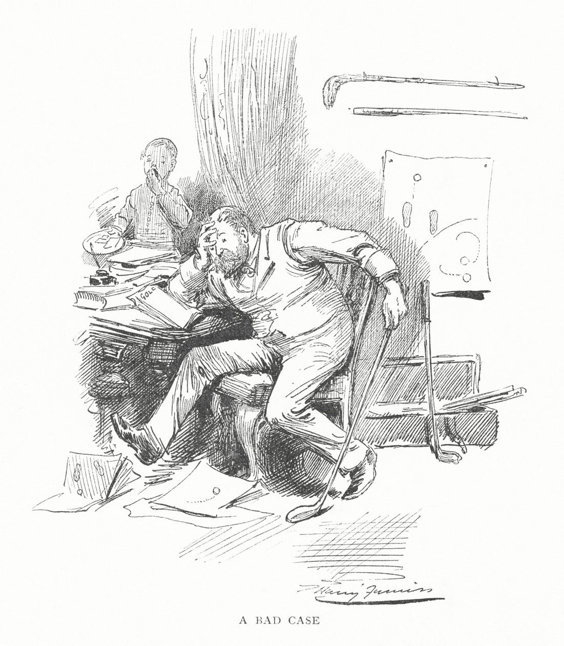 Golf: Ein schlimmer Fall von Harry Furniss