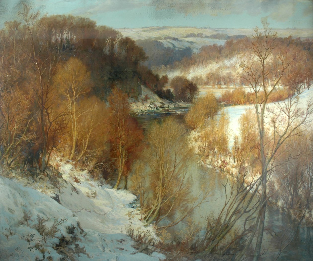 Ein Wintermorgen von Harry William Adams