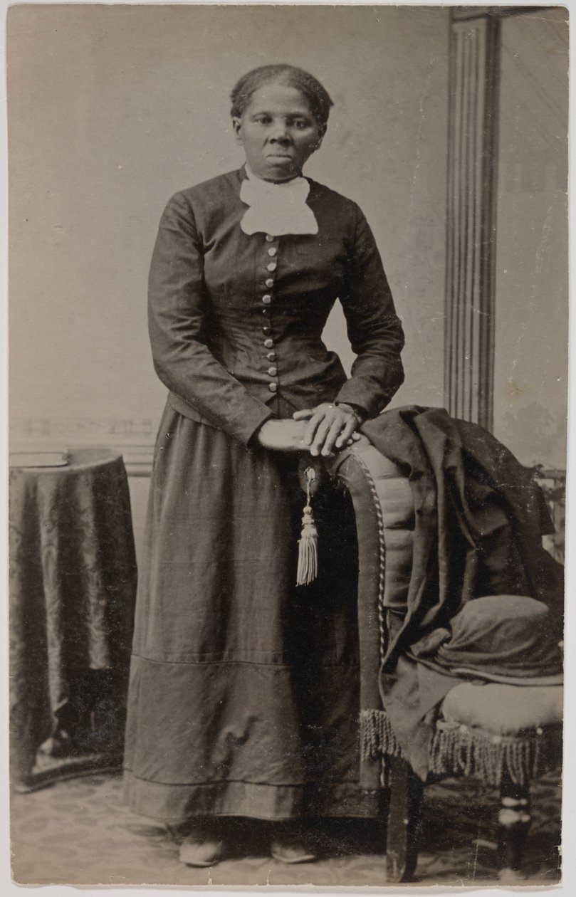 Matte Kollodium-Druck von Harriet Tubman von Harvey B. Lindsley