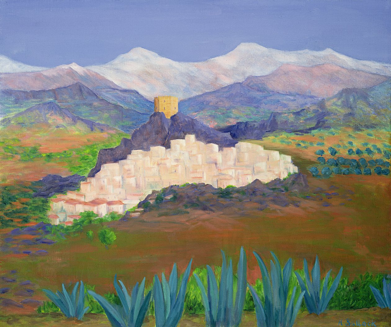 Alpujarra Dorf von Hazel Bullock