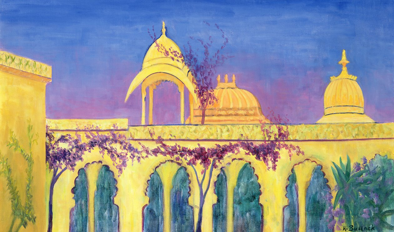 Tempel in der Nähe von Maoras von Hazel Bullock