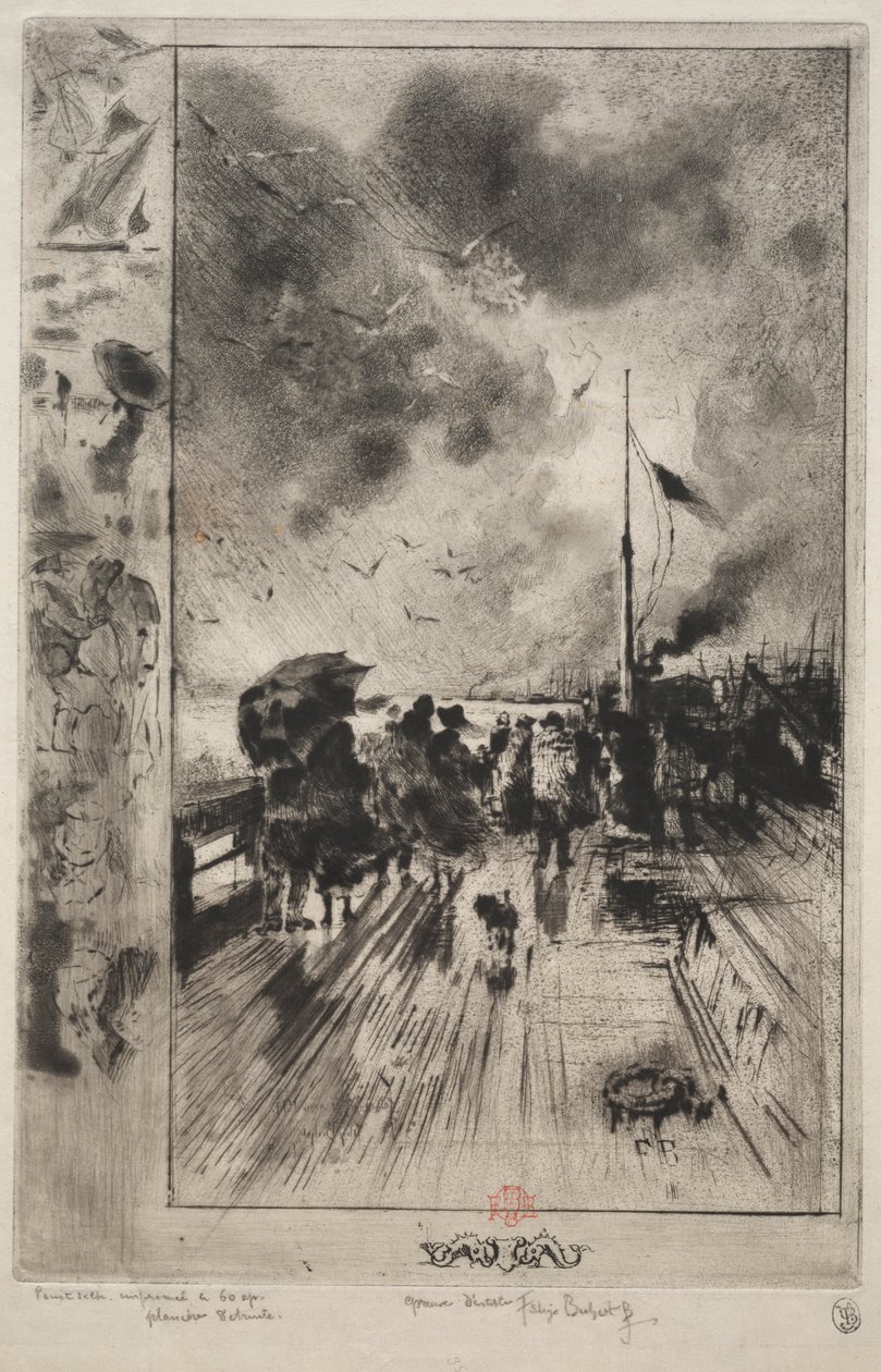 Ein Pier in England von Heinrich Aldegrever