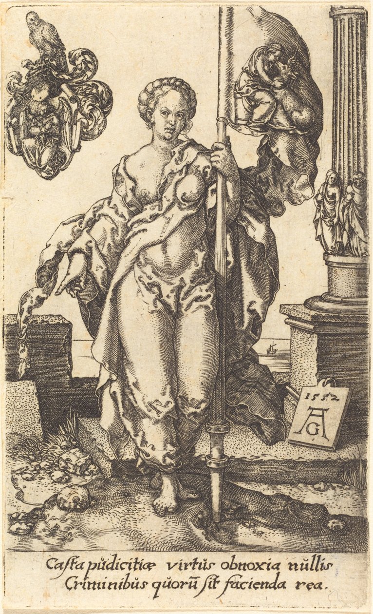Keuschheit von Heinrich Aldegrever