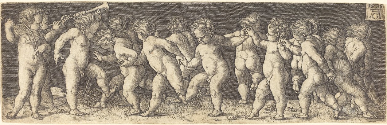 Tanzende Kinder von Heinrich Aldegrever