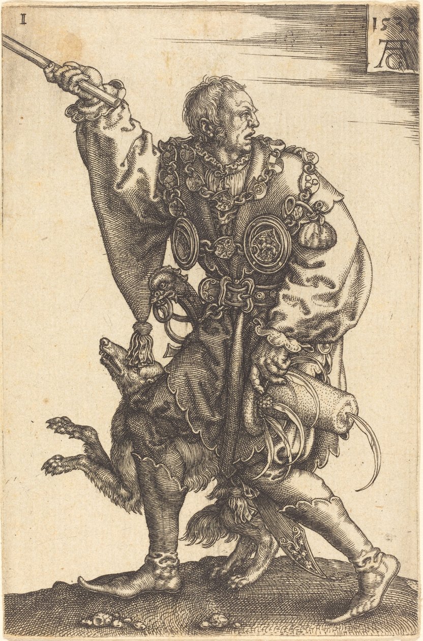 Große Hochzeits-Tänzer von Heinrich Aldegrever