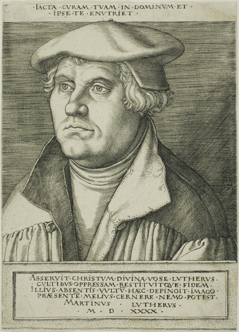 Martin Luther von Heinrich Aldegrever