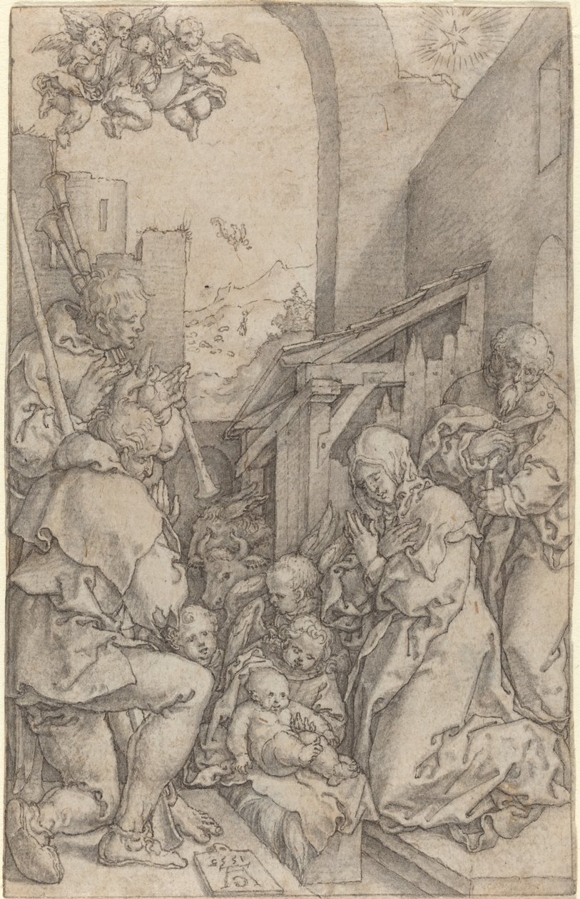 Die Geburt Christi von Heinrich Aldegrever