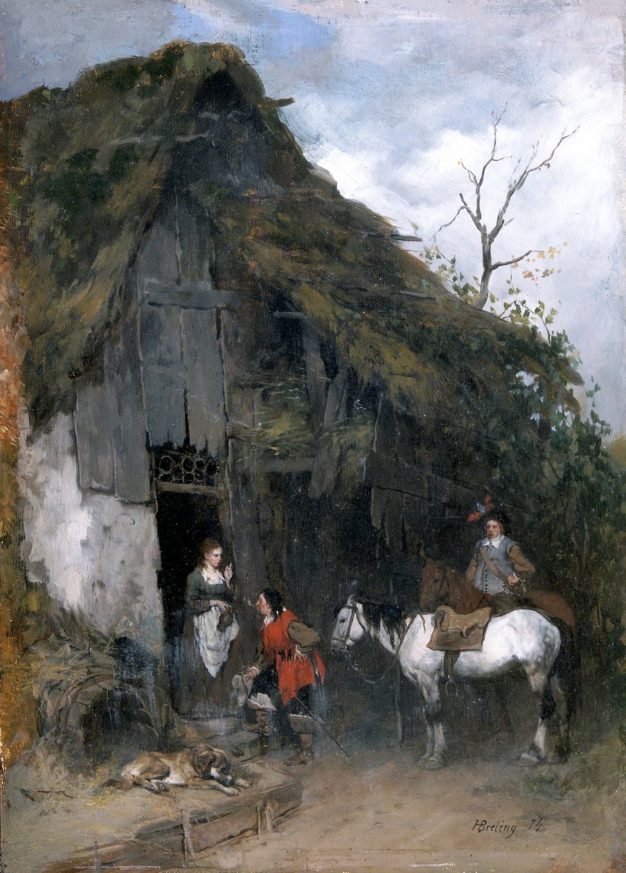 Erfrischung unterwegs von Heinrich Breling