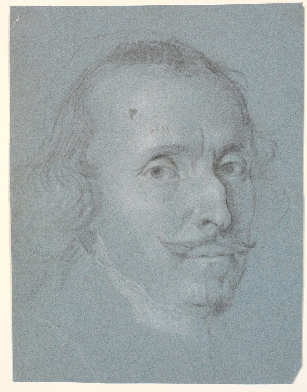 Männliches Porträtkopf von Heinrich Dittmers