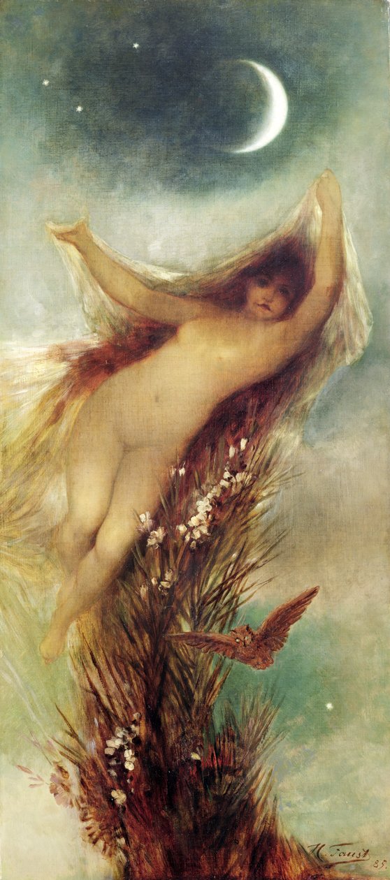 Nacht, 1885 von Heinrich Faust