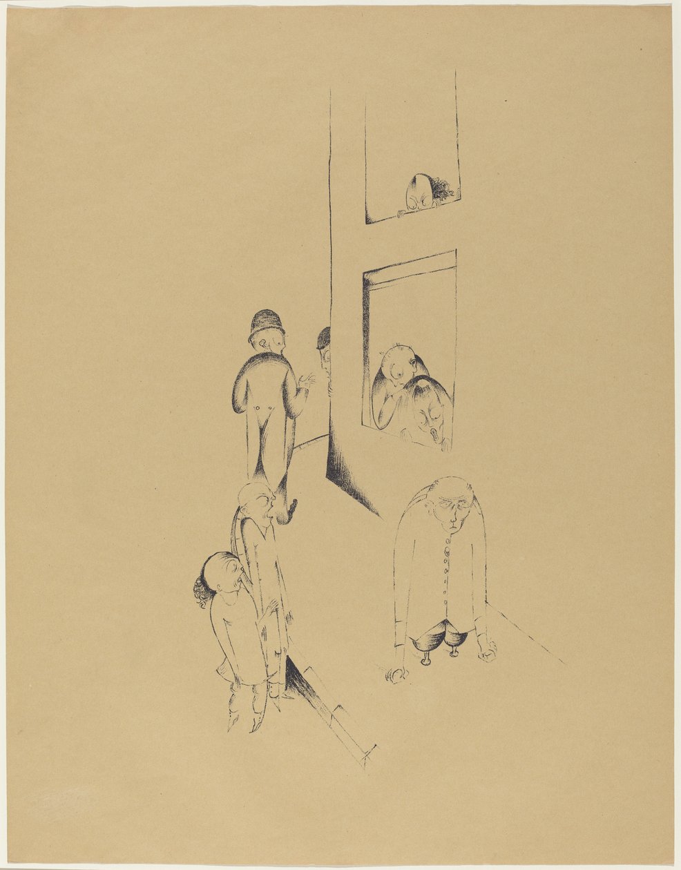 Der Immerwährende Schmerz von Heinrich Hoerle