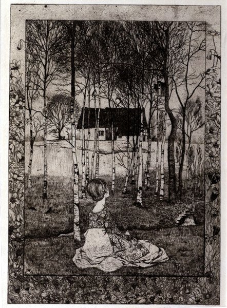Frühling von Heinrich Vogeler
