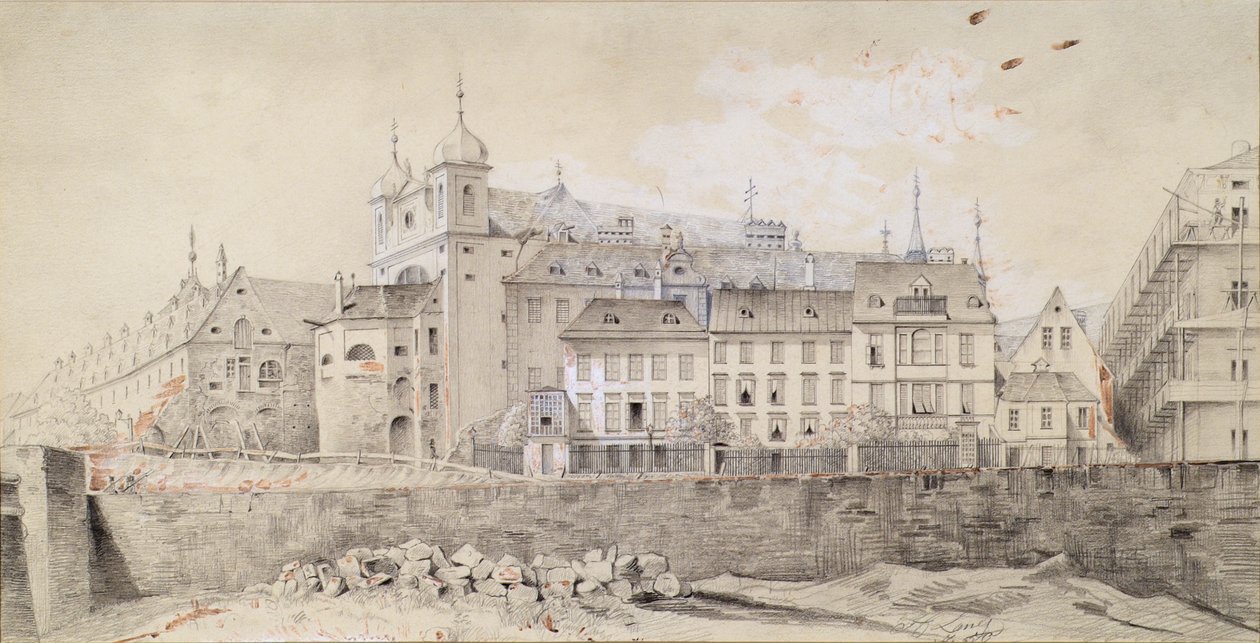 Dominikanerkirche und -kloster in Wien von Heinrich Lang