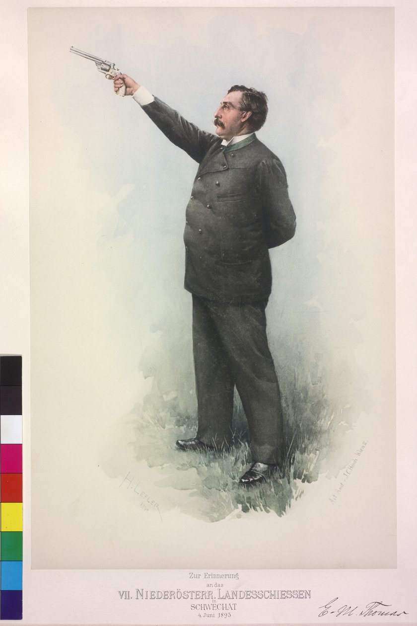 Eduard Michael Thomas-Steuernagel von Heinrich Lefler