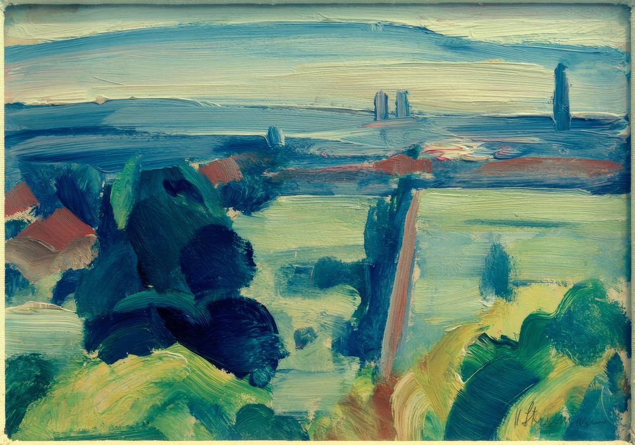 Motiv aus Göttingen von Heinrich Stegemann