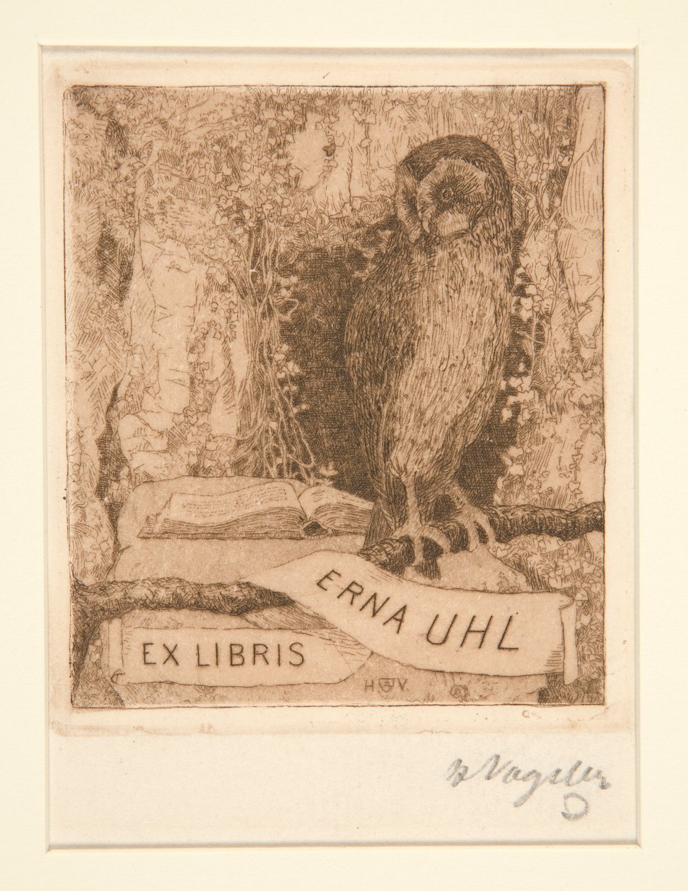 Exlibris von Heinrich Vogeler