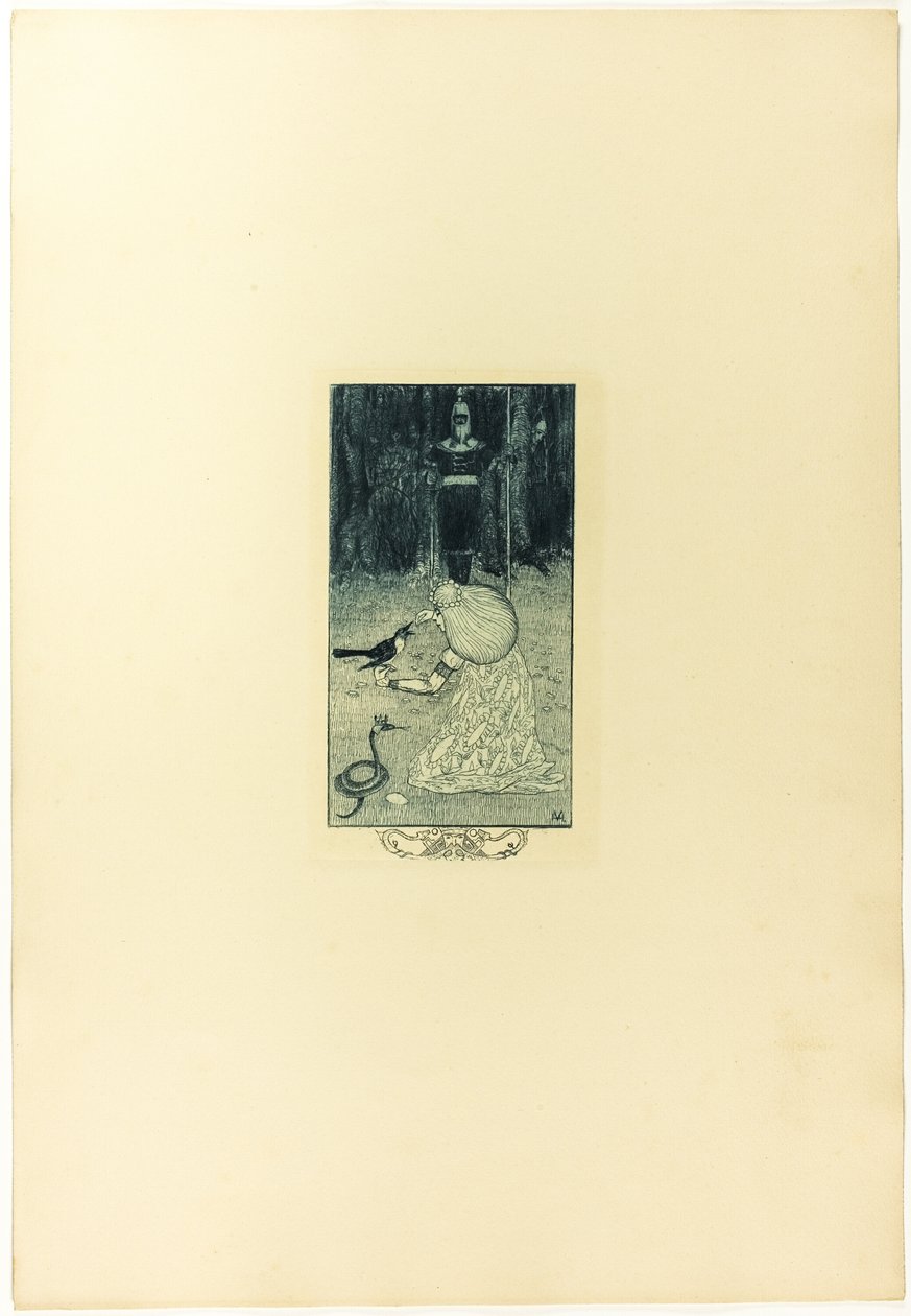 Die Schlangenbraut von Heinrich Vogeler