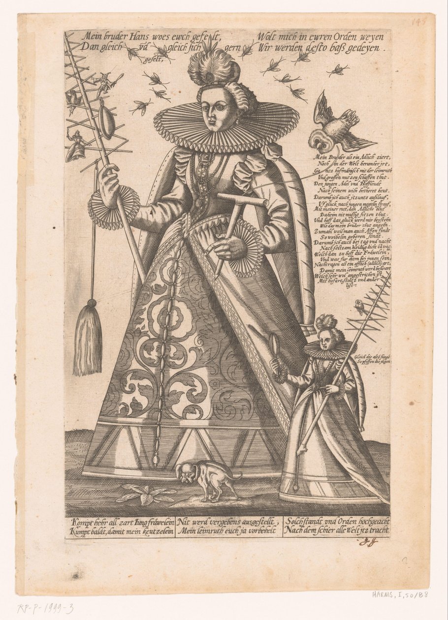 Leimstockläuferin von Heinrich Wirich