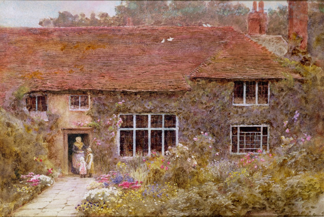 Ein Cottage in Surrey von Helen Allingham