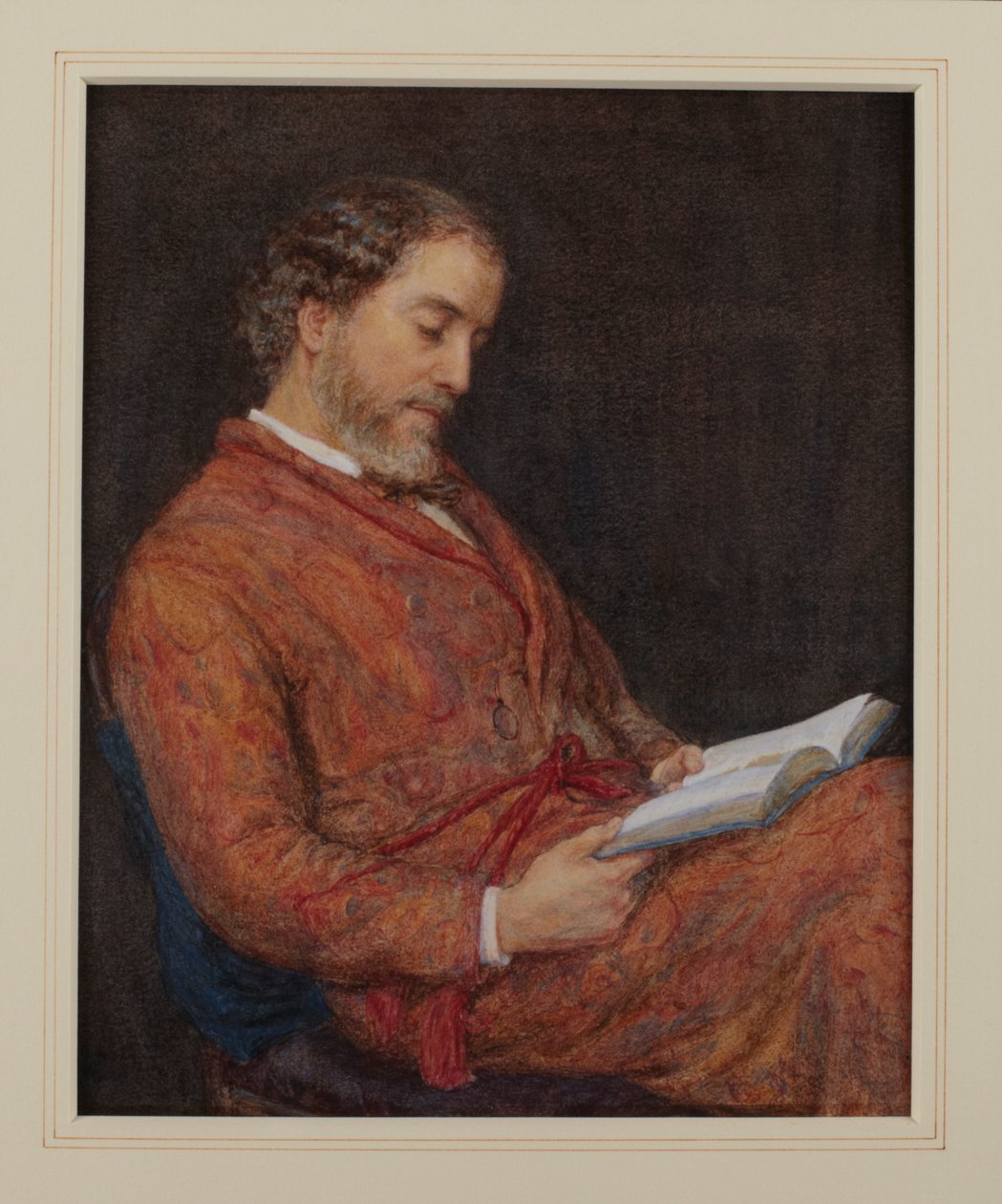 Porträt von William Allingham von Helen Allingham