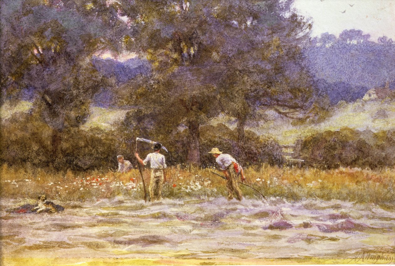 Die Mäher von Helen Allingham