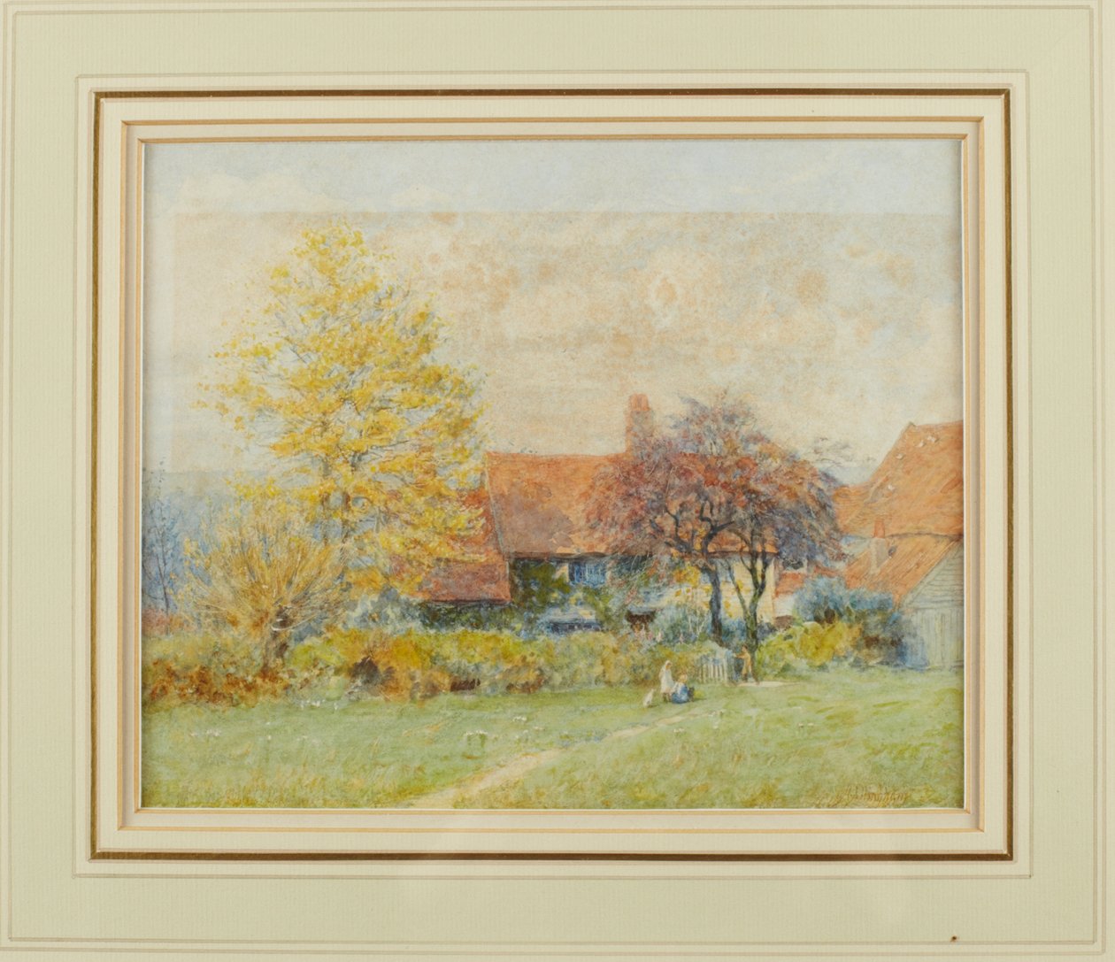 Wyldes Farm von Helen Allingham