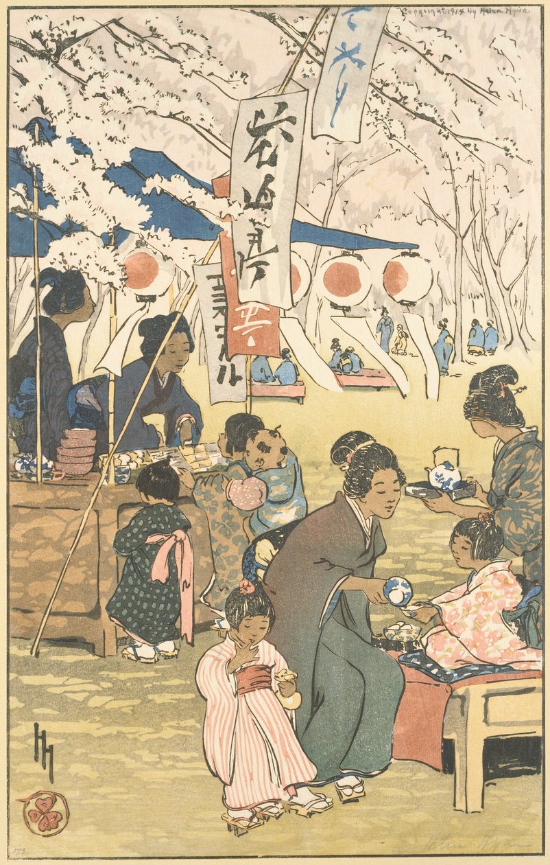 Blütezeit in Tokio von Helen Hyde